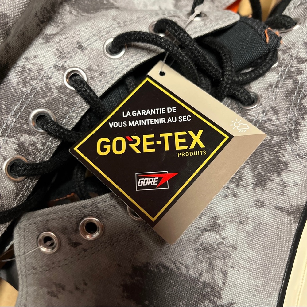 Men's Converse Chuck 70 Hi GTX Gore-Tex Shoes Gray 172206C Limited Winte… - Picture 5 of 8